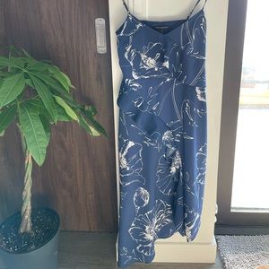 Midi Asymmetrical Size 0 Dress Banana Republic